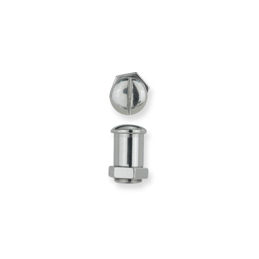 Stainless Stl Plugs & Flesh Tunnels Hardware Theme 00G (9.25mm) Slot-Headed