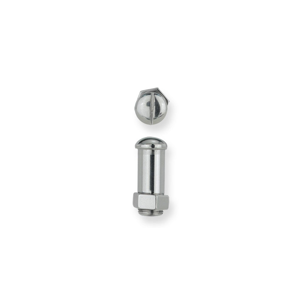 Stainless Stl Plugs & Flesh Tunnels Hardware Theme 2G (6.54mm) Slot-Headed