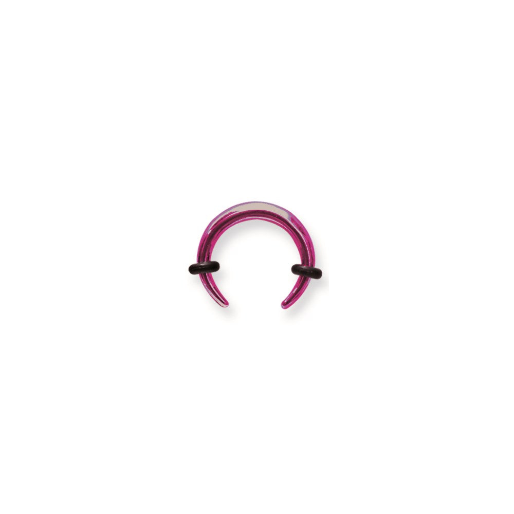 Plated SGSS Pink Pincher w 2 Rubber O-rings 8G