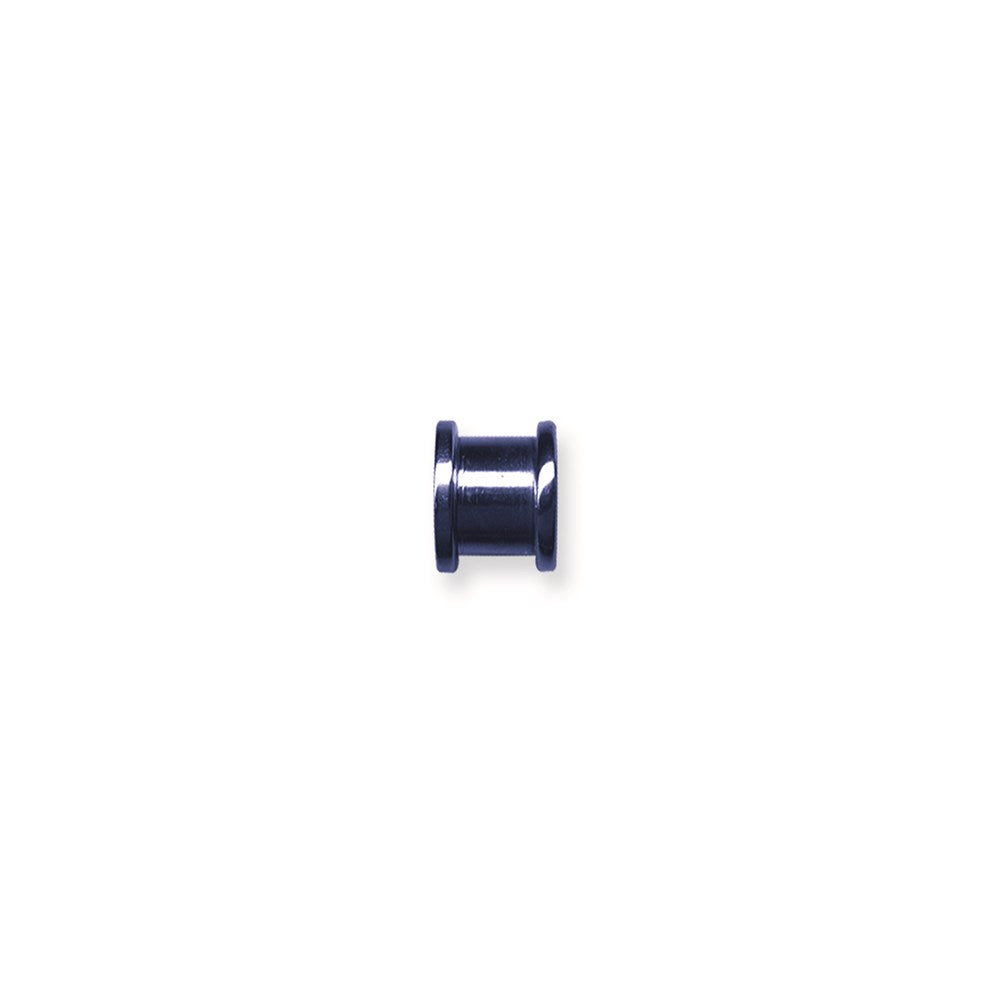 Plated SGSS Tunnel w Thrd Sides 00G Cobalt Blue Titanium