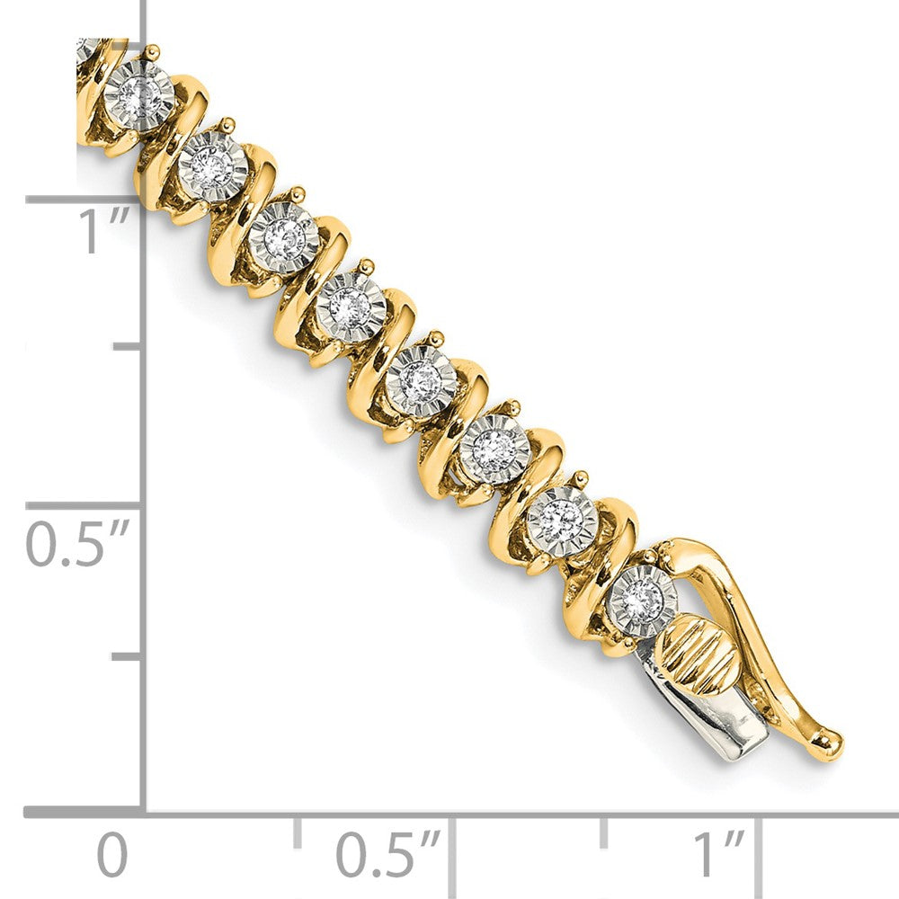 14K Lab Grown Diamond VS/SI FGH Bracelet