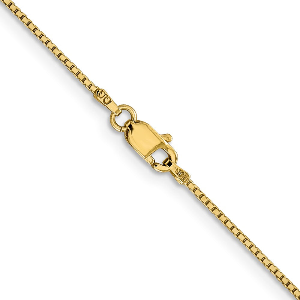 14K 24 inch .95mm Box with Lobster Clasp Chain