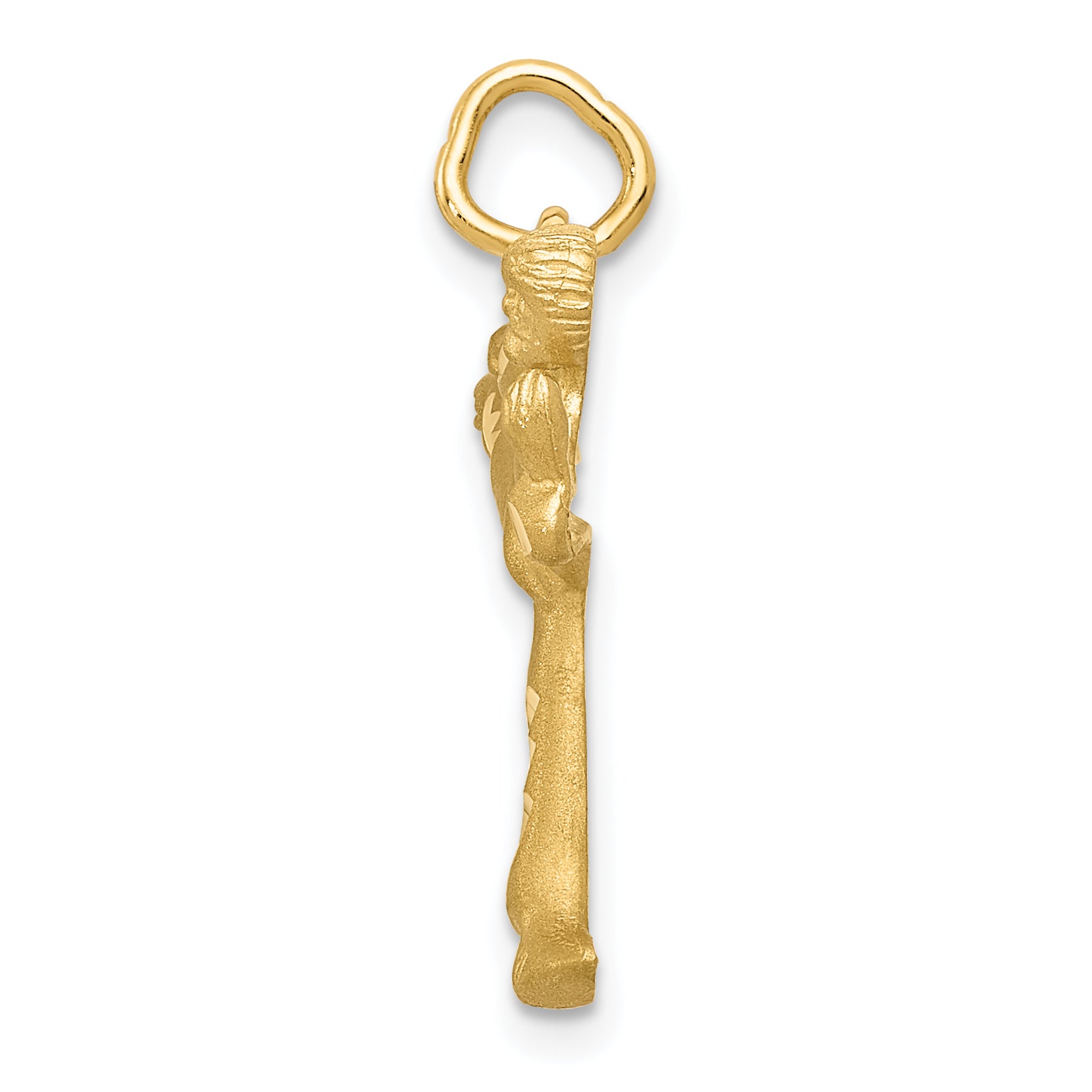 14k Male Karate Charm C1243