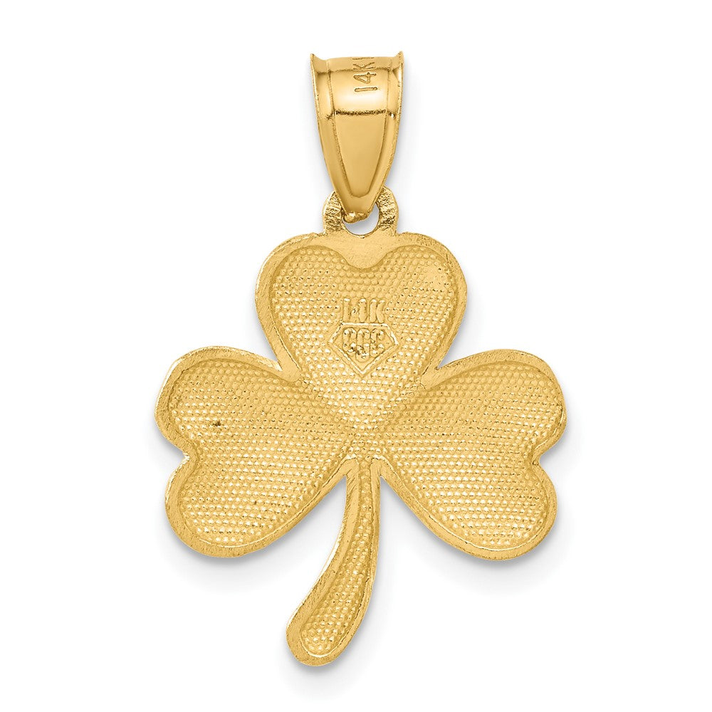 14k Shamrock Charm