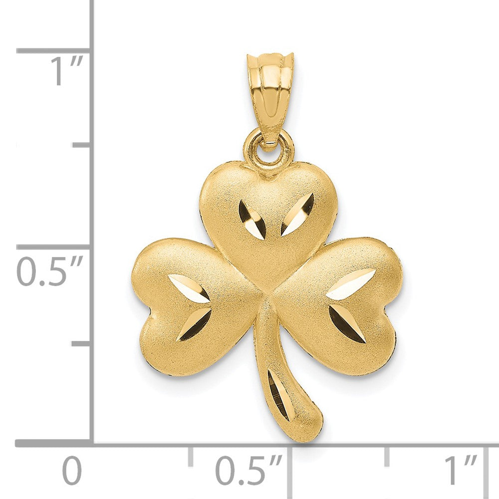 14k Shamrock Charm