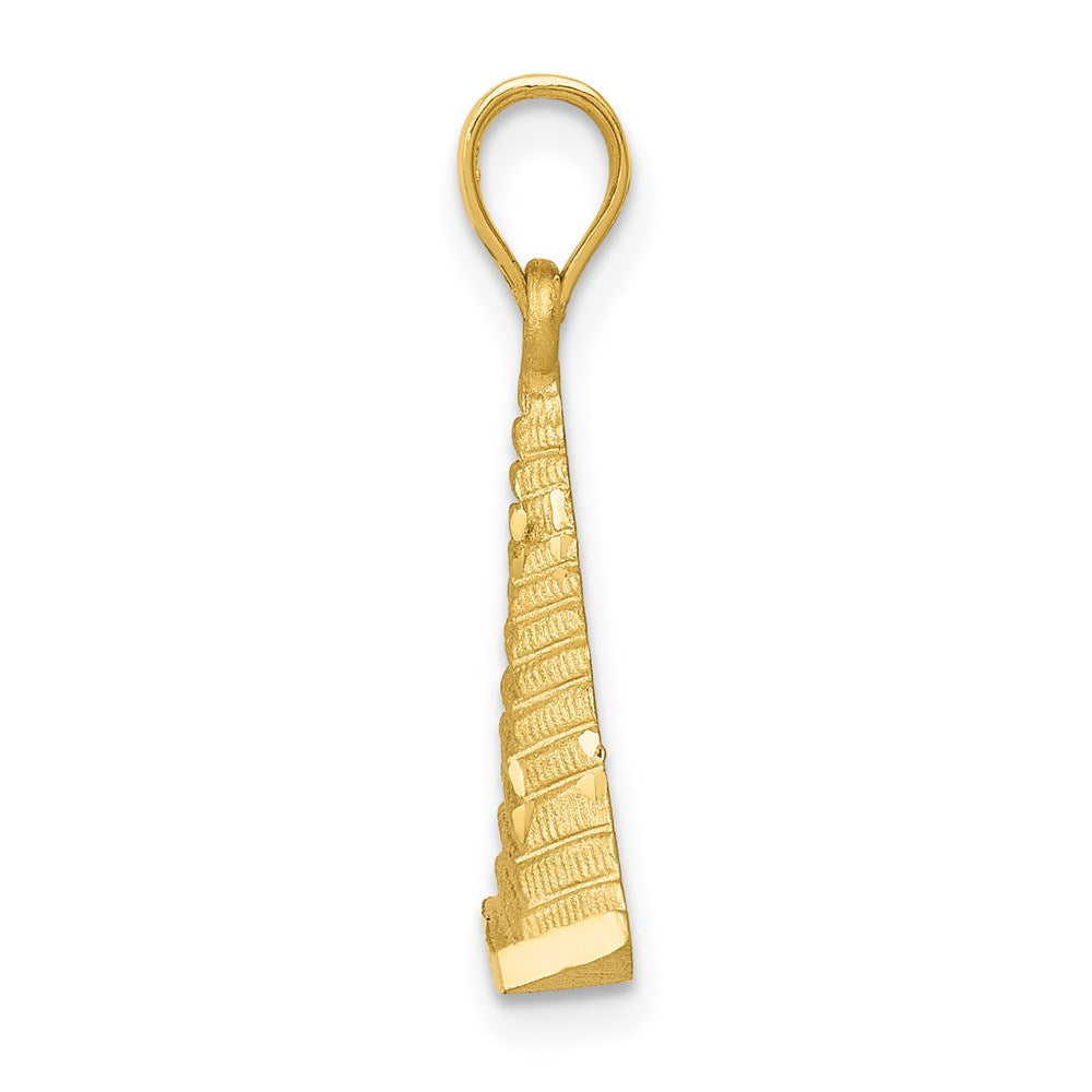 14k Pyramid Charm