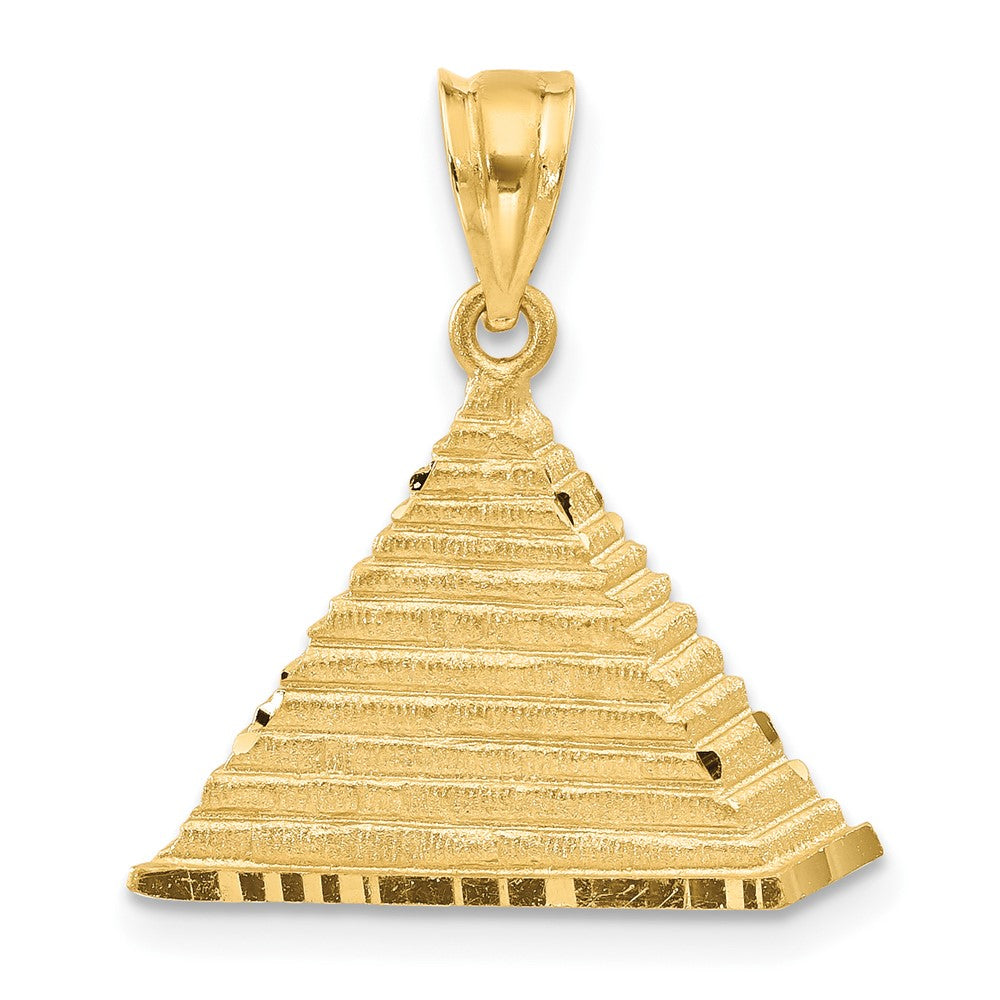 14k Pyramid Charm