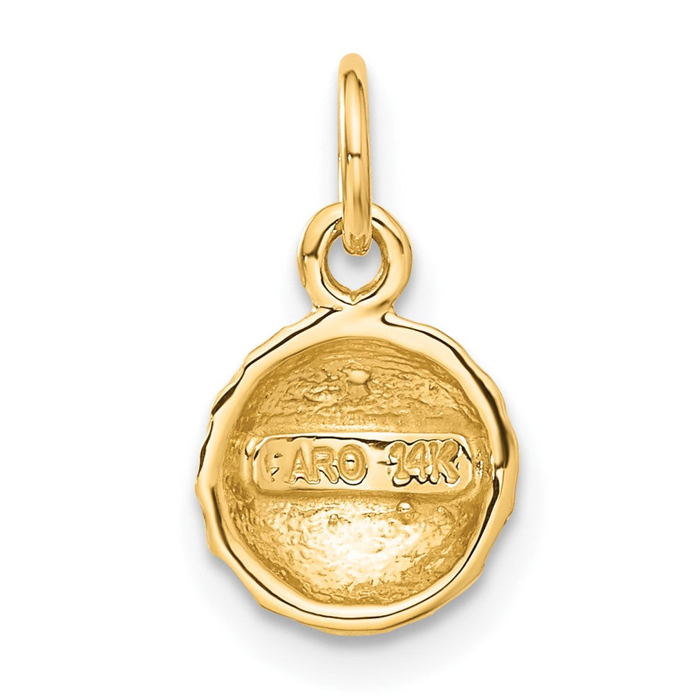 14k Golf Ball Charm