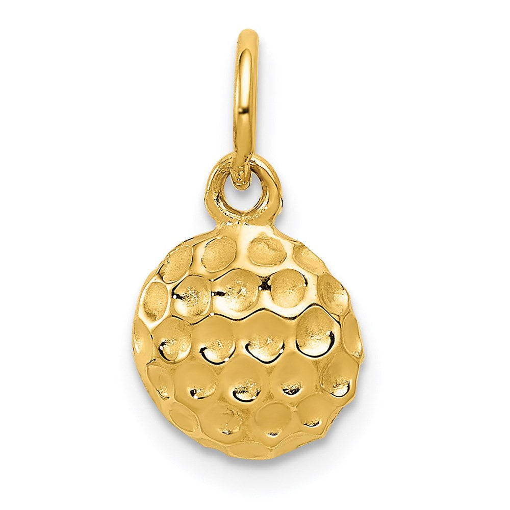 14k Golf Ball Charm