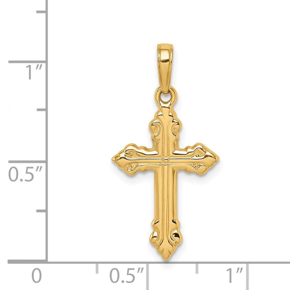 14K Cross Pendant