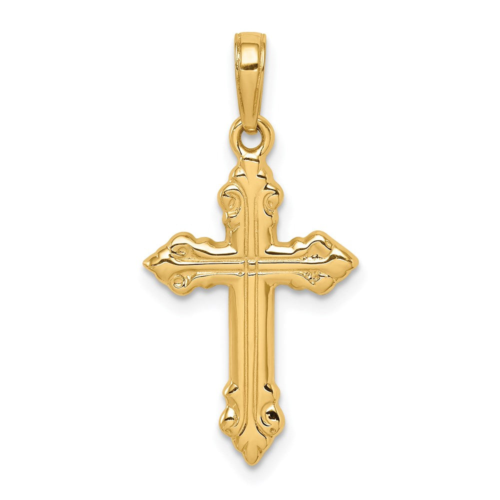 14K Cross Pendant