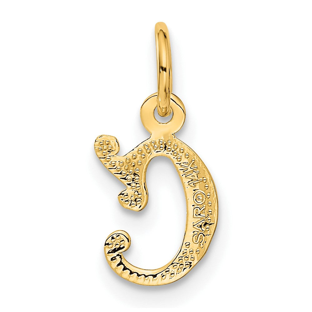 14k Letter C Initial Charm