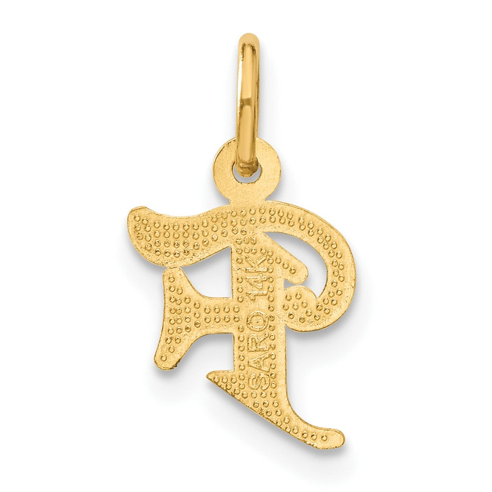 14k Letter F Initial Charm