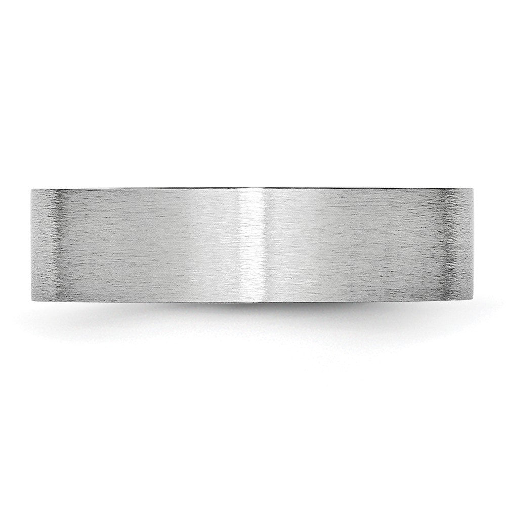 Chisel Cobalt Flat Satin 6mm Band