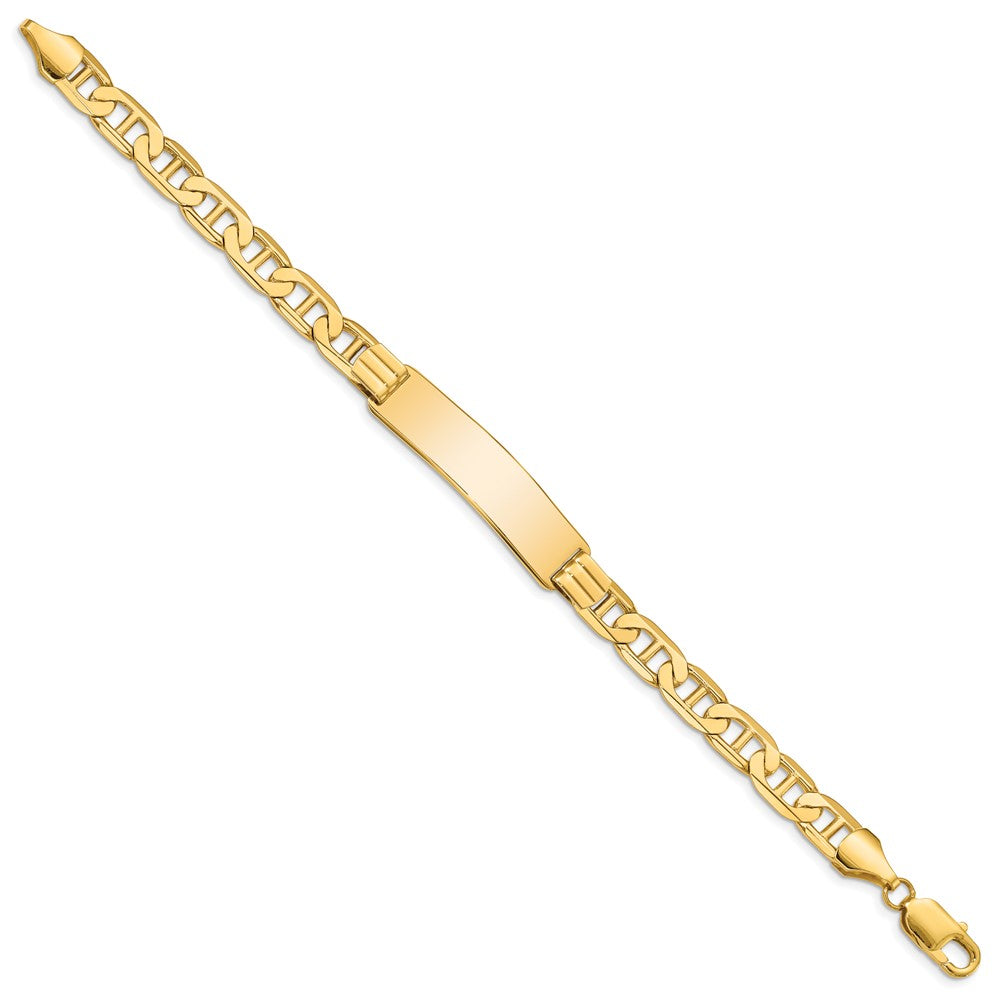 14k Anchor Link ID Bracelet