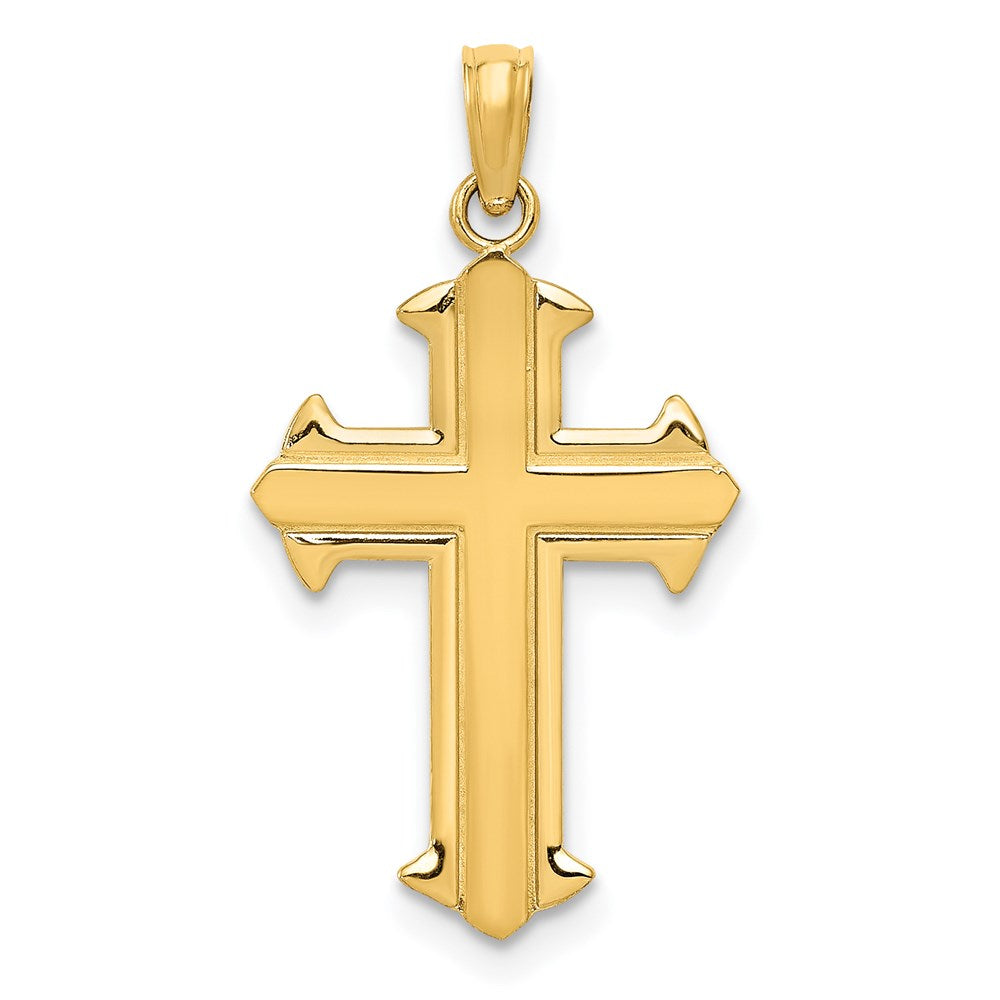 14K Passion Cross Pendant