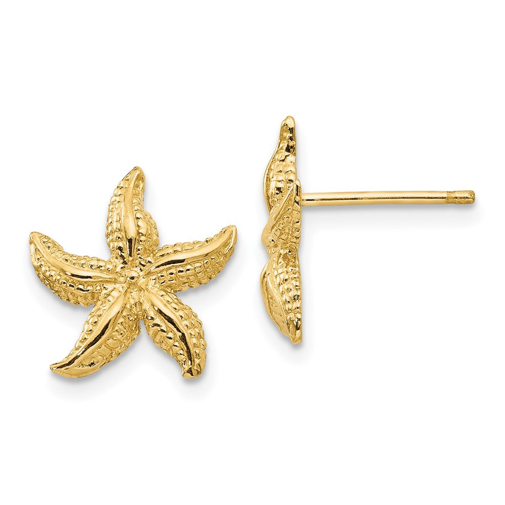 14k Starfish Earrings