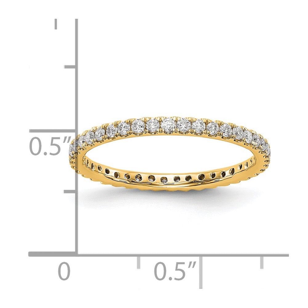 14K Lab Grown Diamond VS/SI FGH Eternity Band