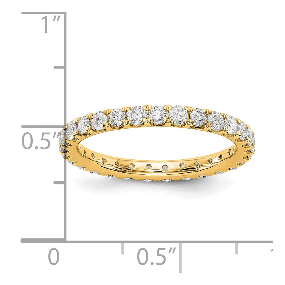 14K Lab Grown Diamond VS/SI FGH Eternity Band