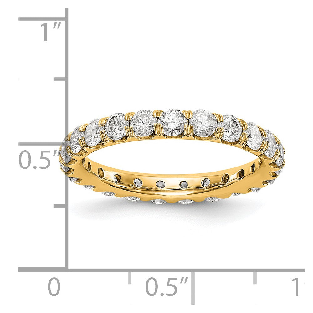 14K Lab Grown Diamond VS/SI FGH Eternity Band