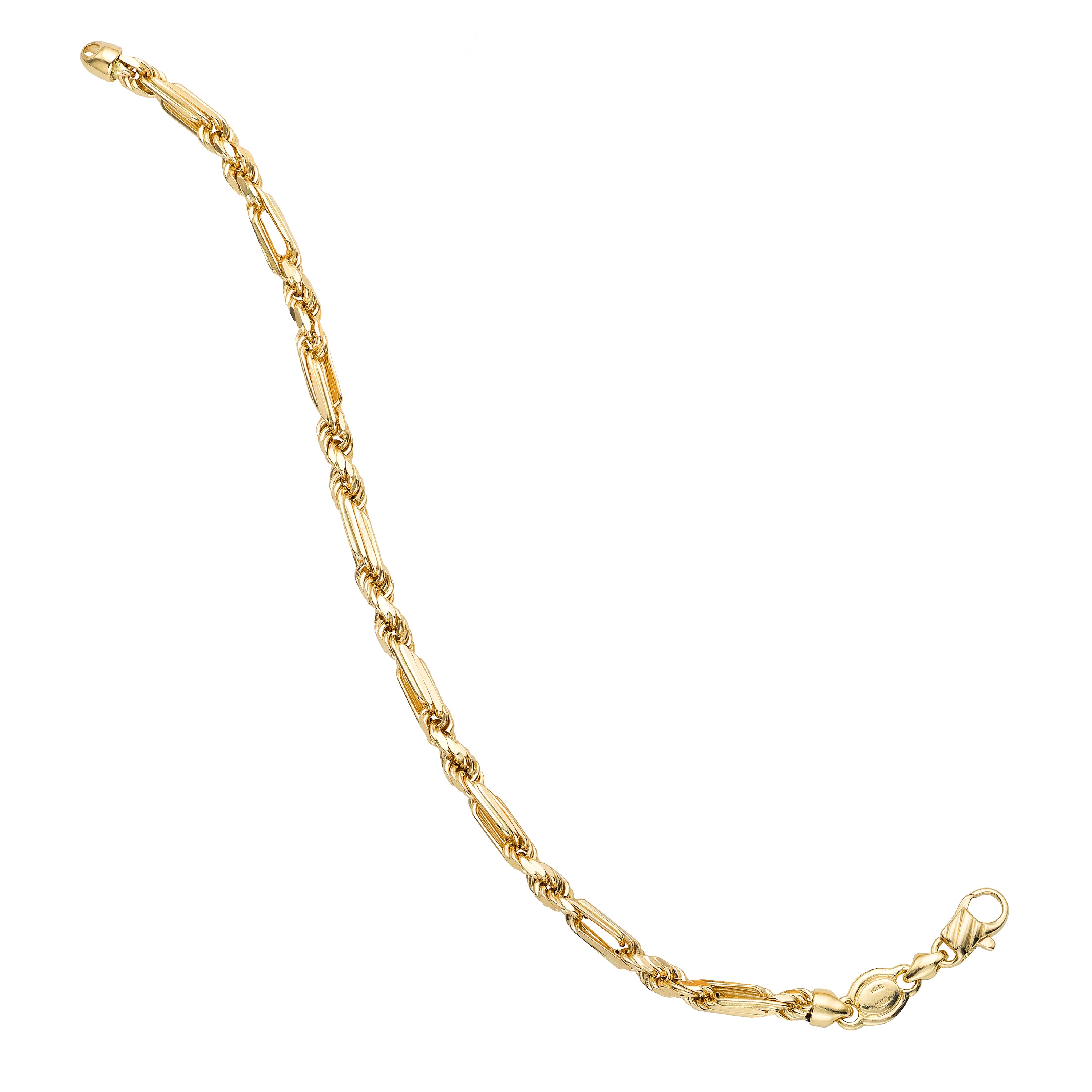 14K Yellow Gold 26" Figarope Chain