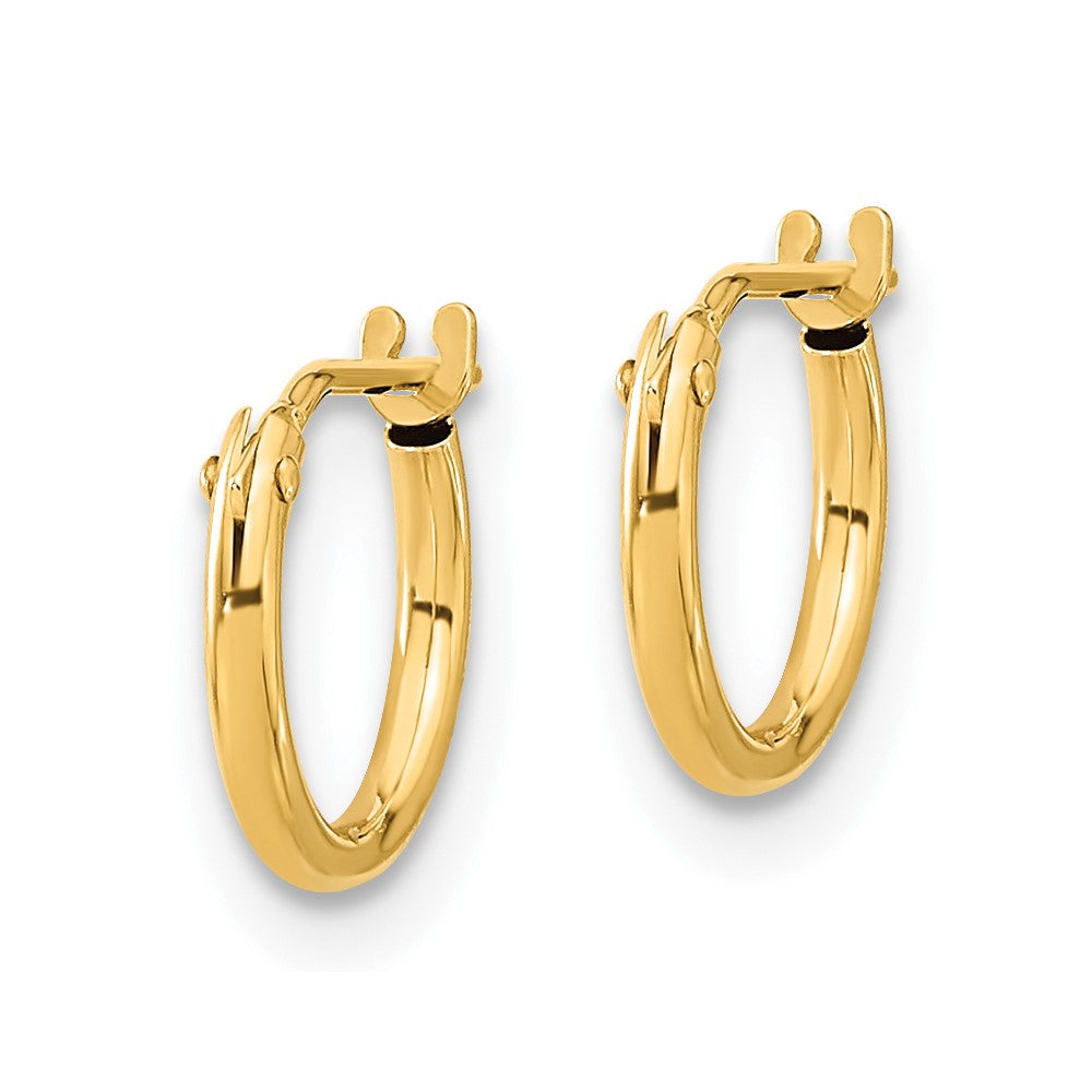 14k Madi K Hoop Earrings