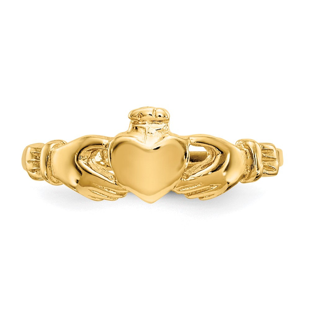 14k Madi K Claddagh Baby Ring