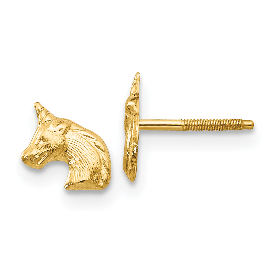 14k Madi K Unicorn Post Earrings GK578