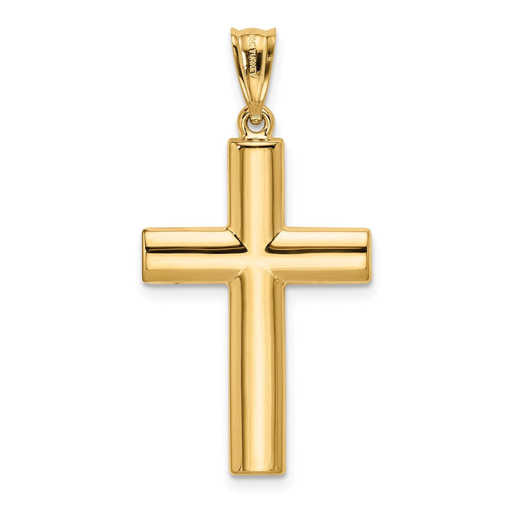 14k Hollow Cross Pendant