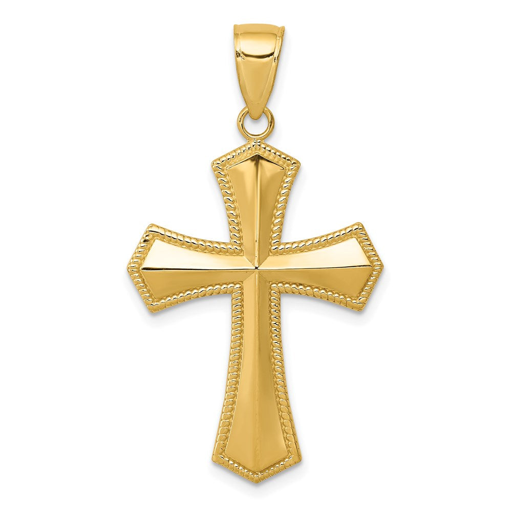 14k Passion Cross Pendant