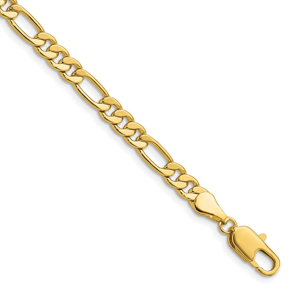 Kelly Waters Gold-plated 5mm Figaro 18 inch Chain Necklace