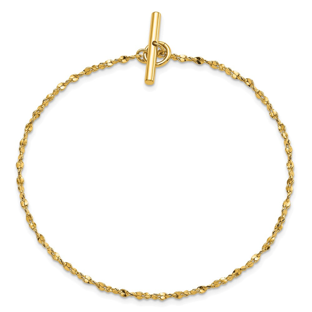 Kelly Waters Gold-plated Nugget Tie Chain