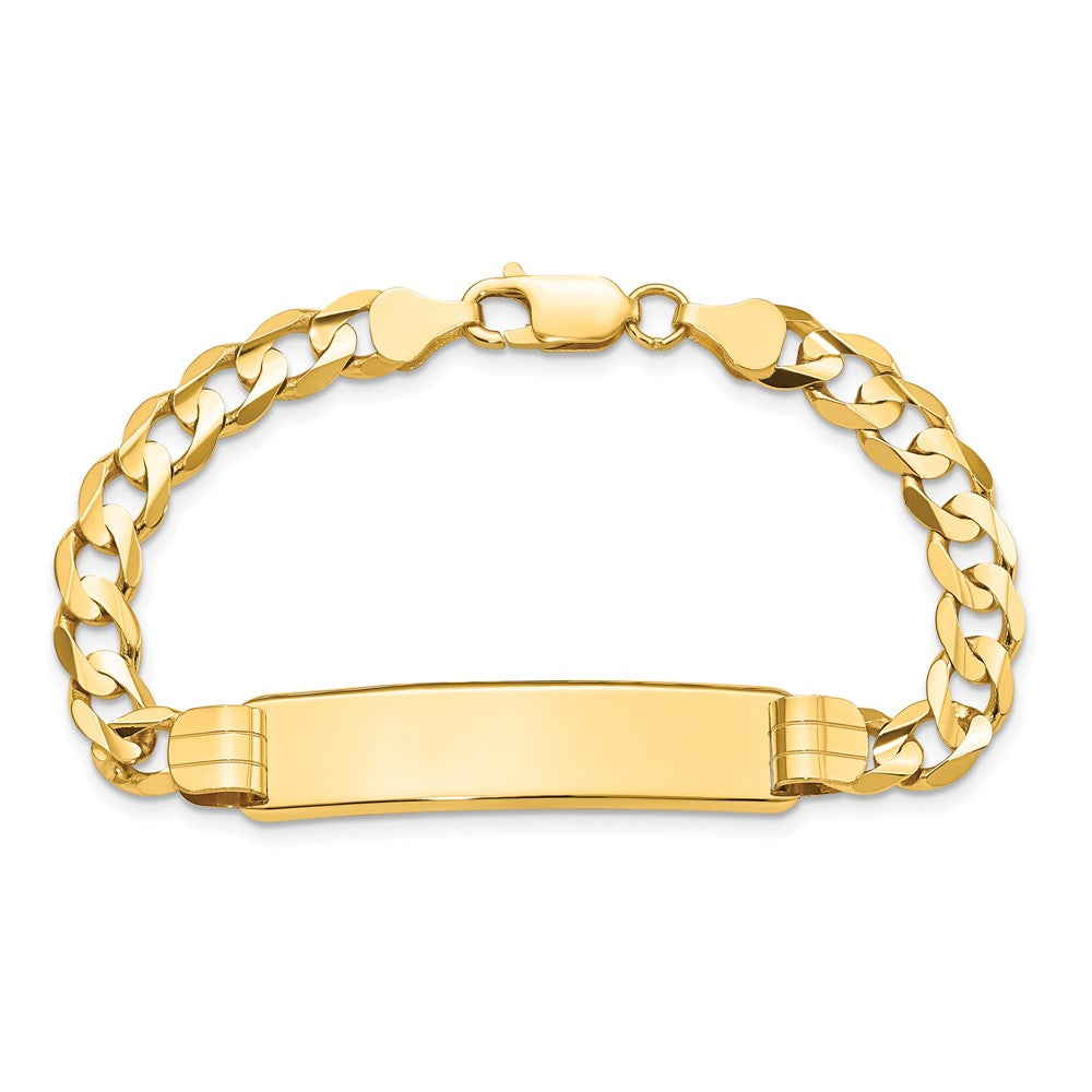 14k Curb Link ID Bracelet