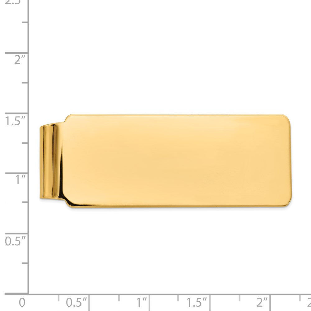 14k Men's Polished Money Clip