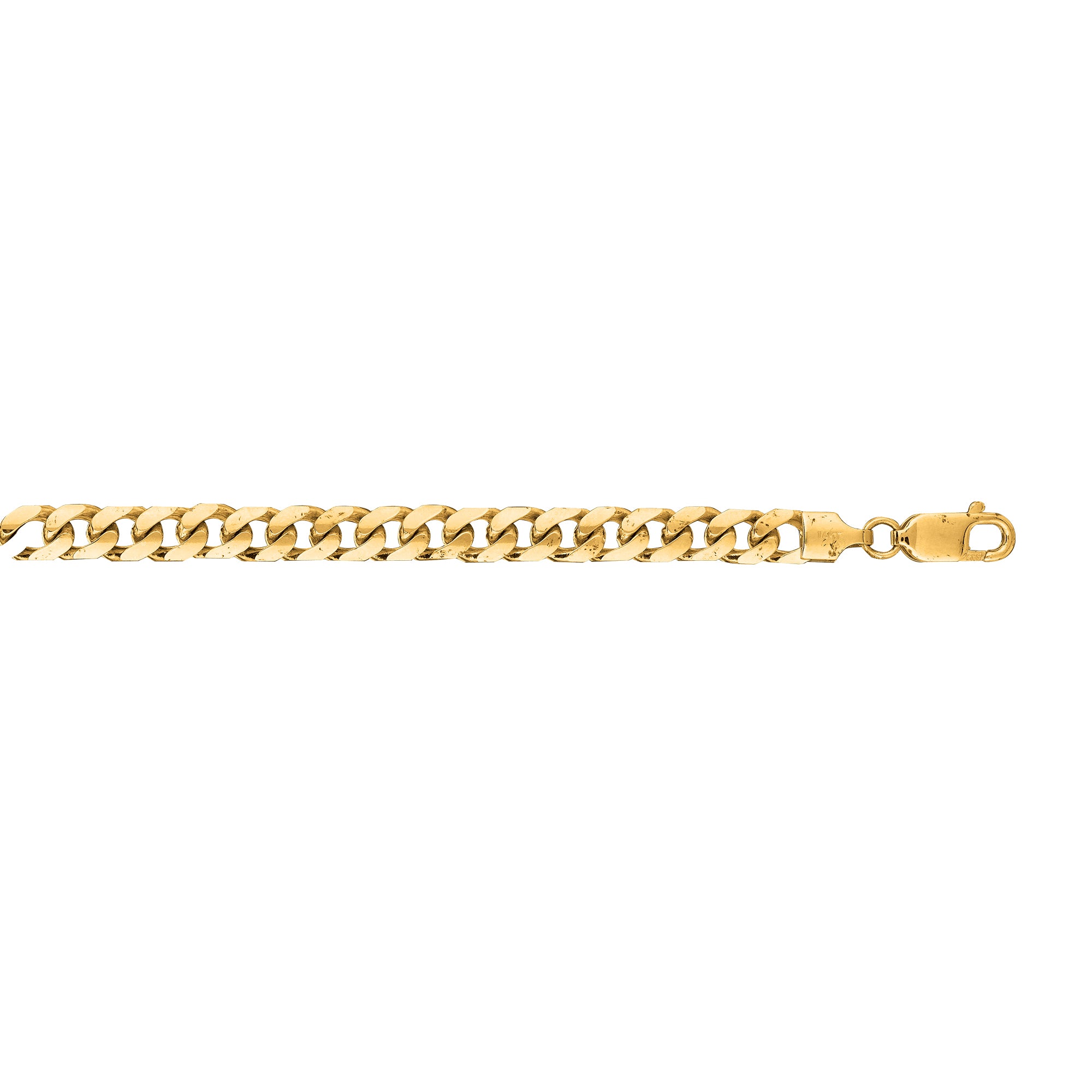 14K Yellow Gold 6mm Miami Cuban 30" Chain with Lobster Lock