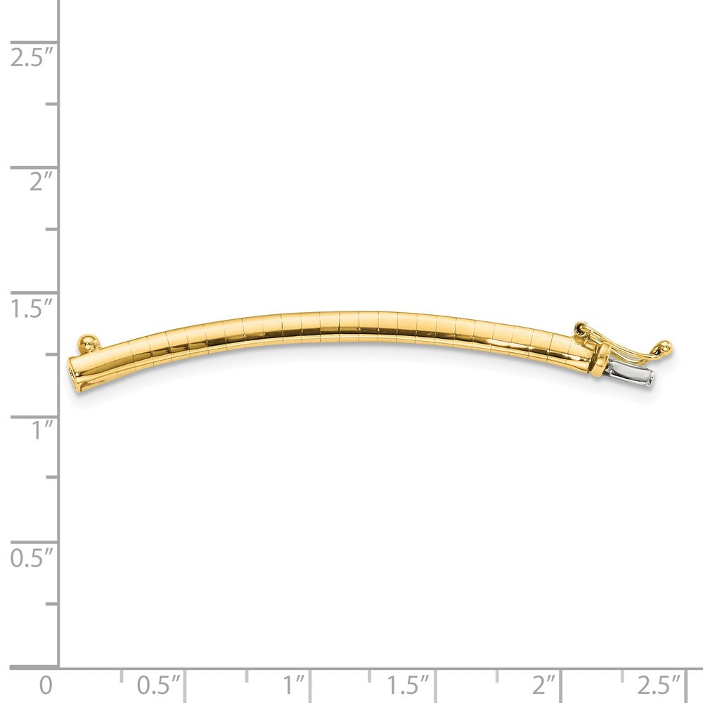 14k 3mm Lightweight Omega Extender for Necklace