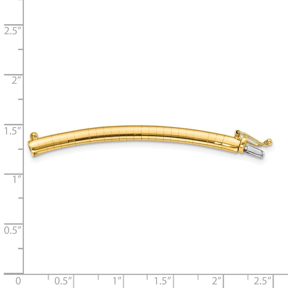 14k 4mm Lightweight Omega Extender for Necklace