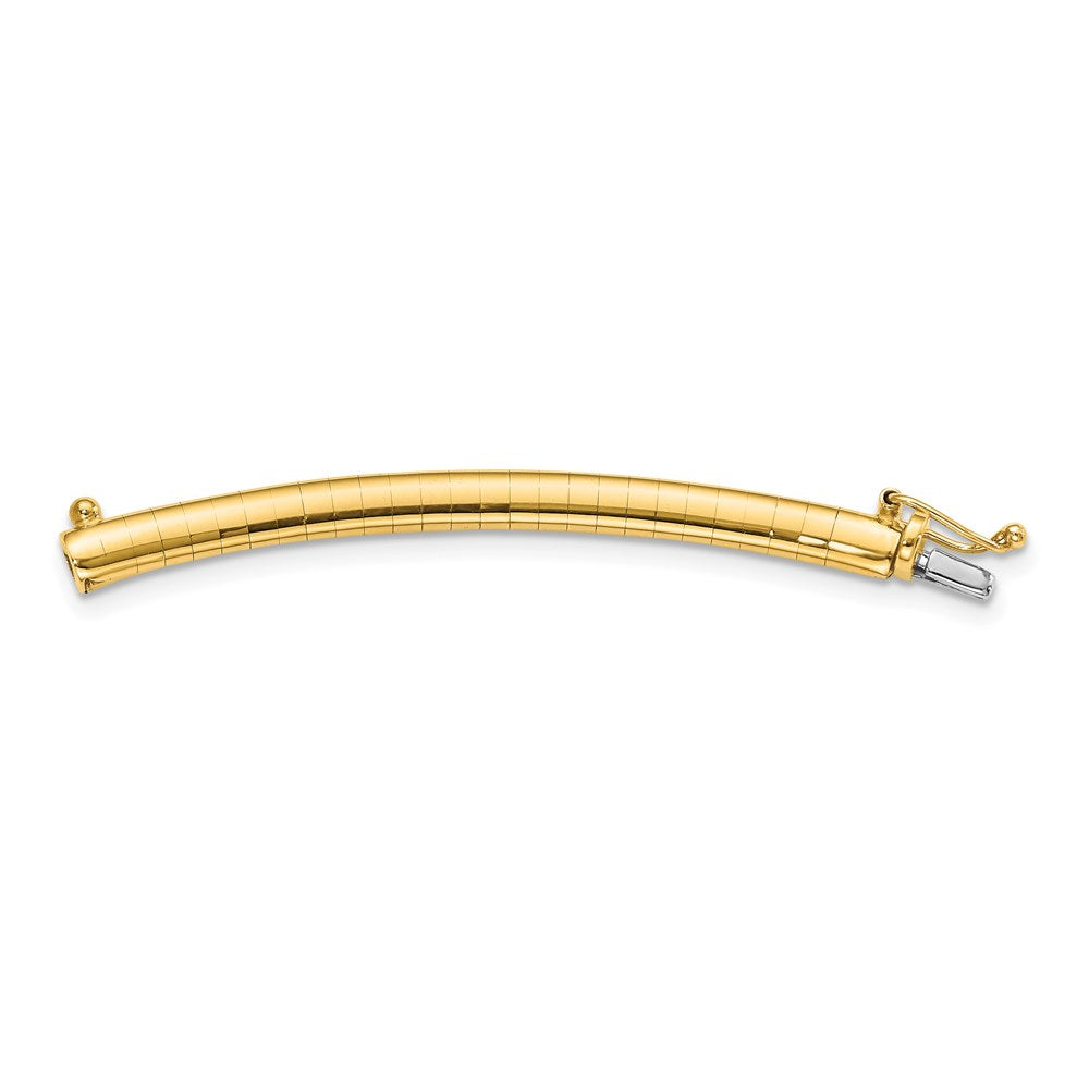 14k 4mm Lightweight Omega Extender for Necklace