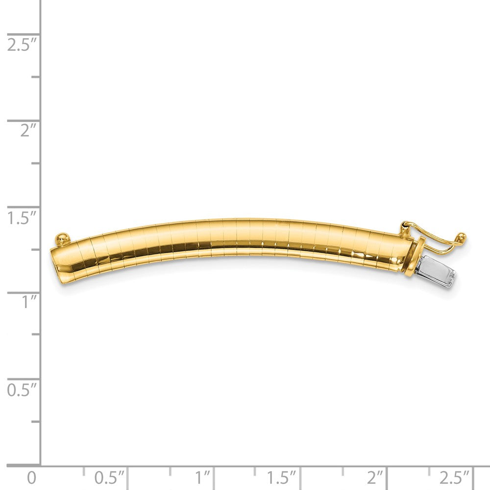 14k 6mm Lightweight Omega Extender for Necklace