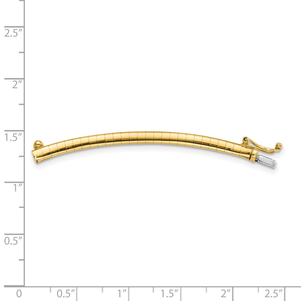 14k 3mm Omega Extender for Necklace