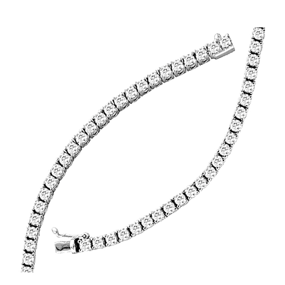 14K White Gold 2 Ct.Tw.Diamond Mount Bracelet