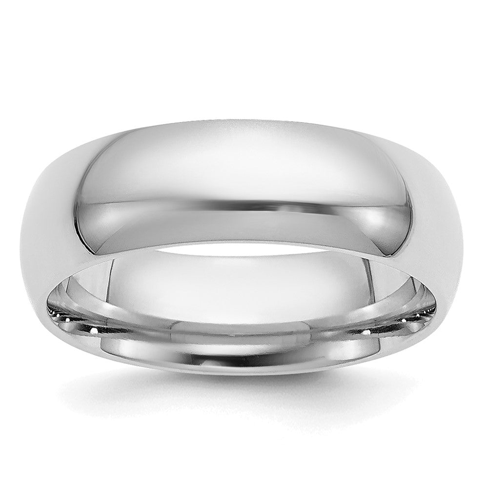 Platinum 6mm Comfort-Fit Wedding Band Size 12