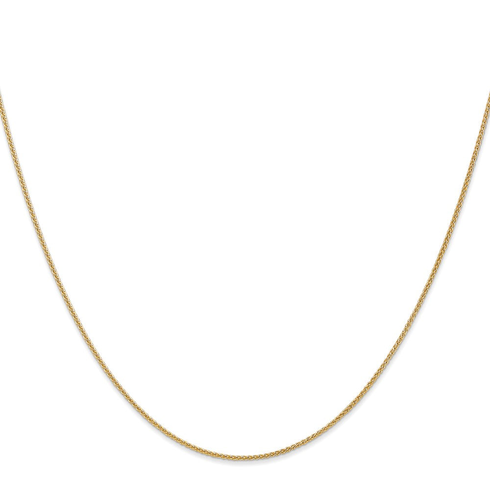 14K 30 inch 1.05mm Spiga with Lobster Clasp Chain