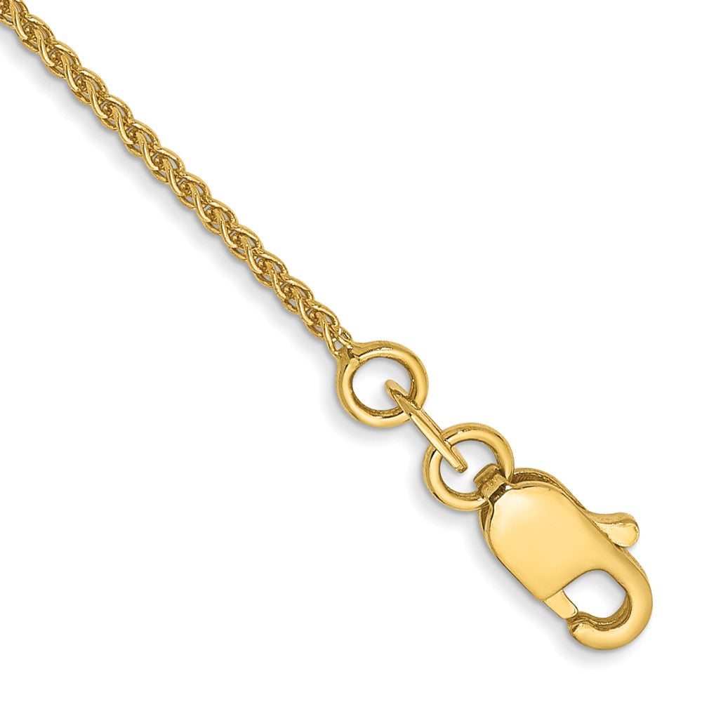 14K 6 inch 1.05mm Spiga with Lobster Clasp Bracelet