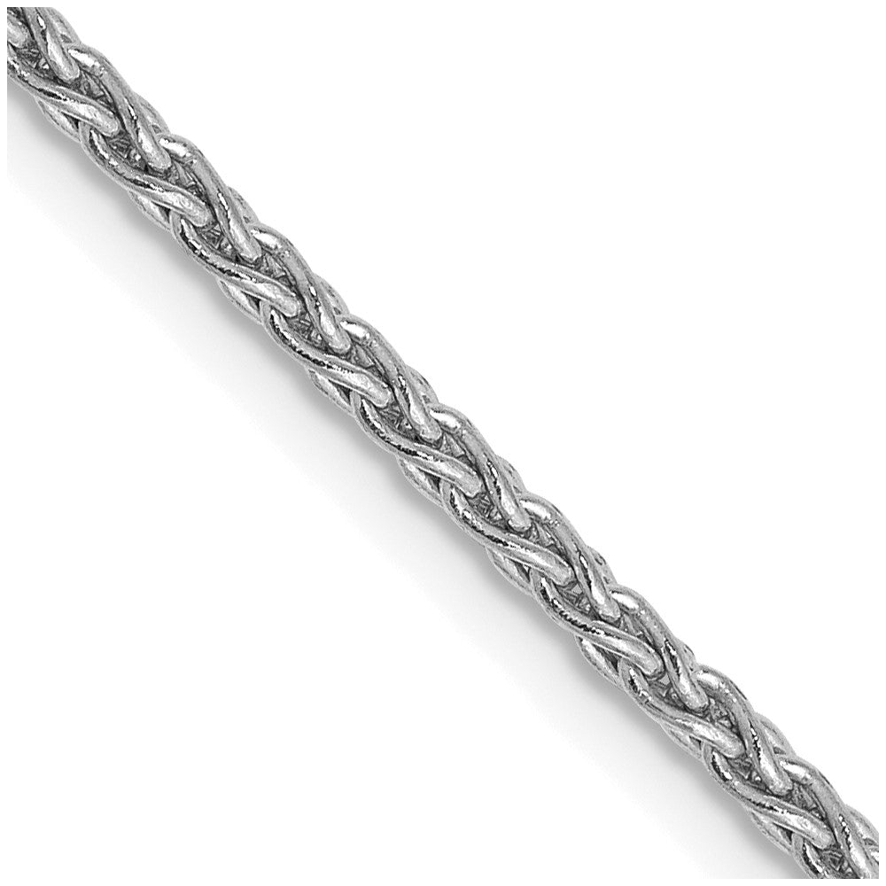 14K White Gold 20 inch 1.75mm Parisian Wheat with Lobster Clasp Chain