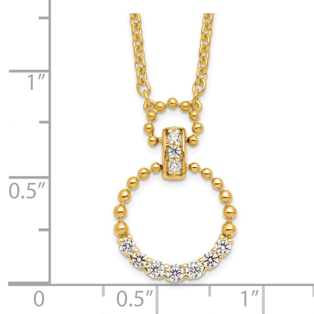 14K Lab Grown Diamond VS/SI FGH Necklace