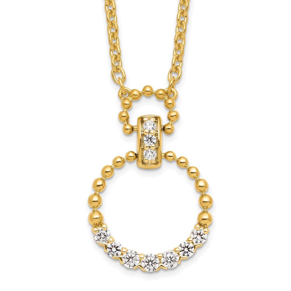 14K Lab Grown Diamond VS/SI FGH Necklace