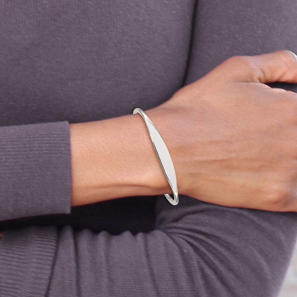 Sterling Silver Cuff Bangle