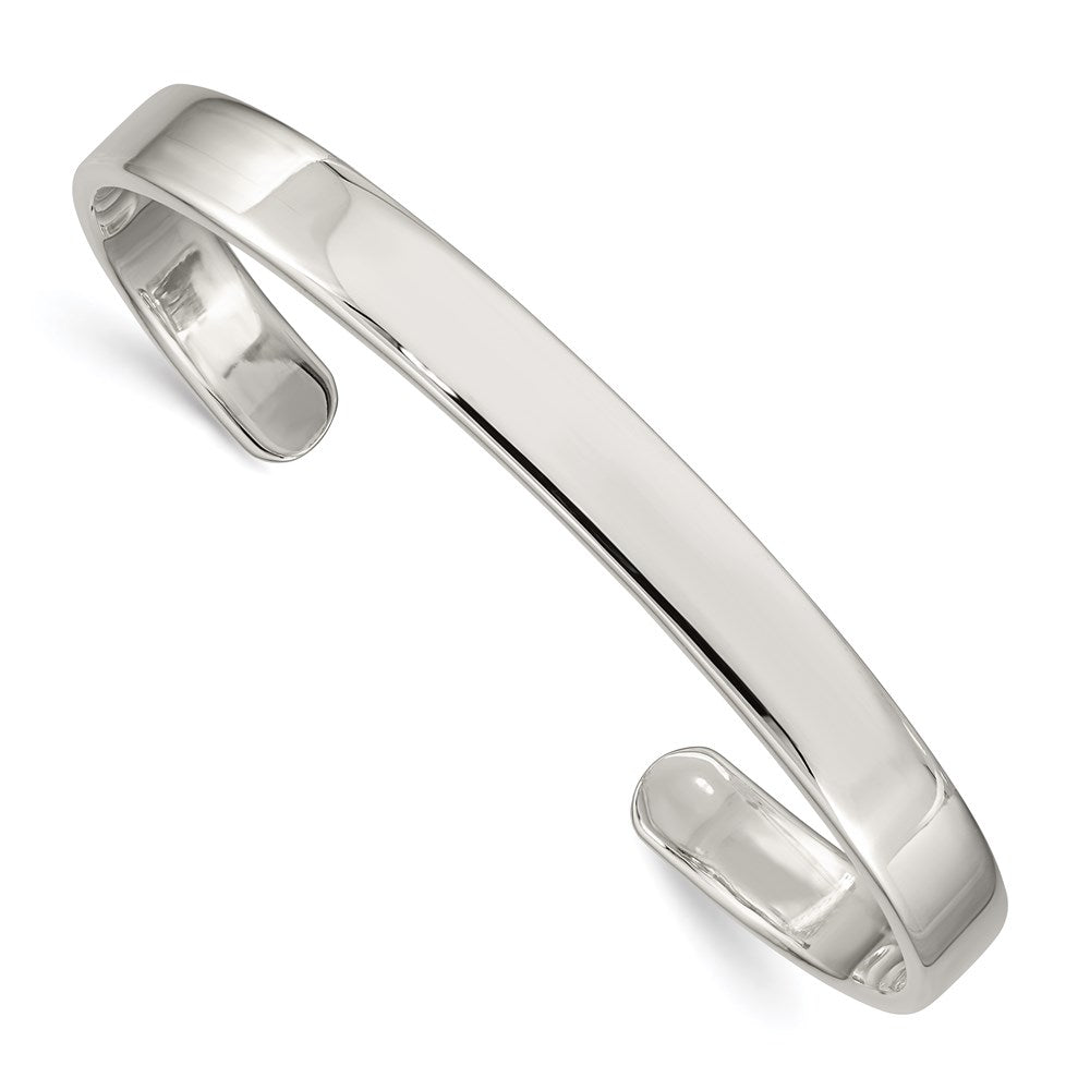 Sterling Silver 7mm Cuff Bangle