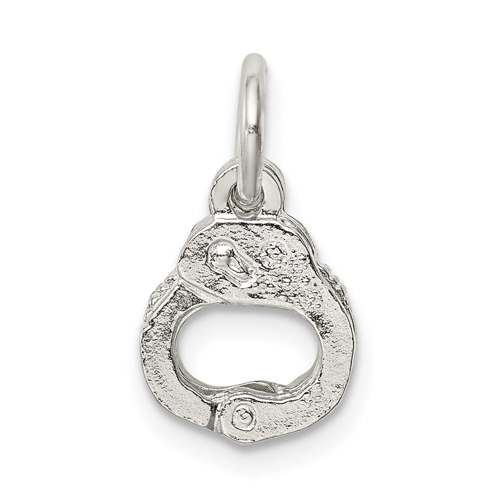 Sterling Silver Handcuffs Charm